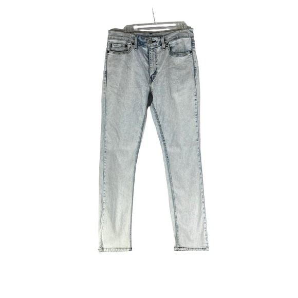 Levi's Other - Levi's 511 Men's Jeans Slim Fit Straight Leg Denim White Washed 33x32